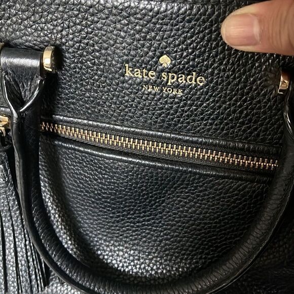 KATE SPADE ♠️ NEW YORK LEATHER BAG - Picture 3 of 8
